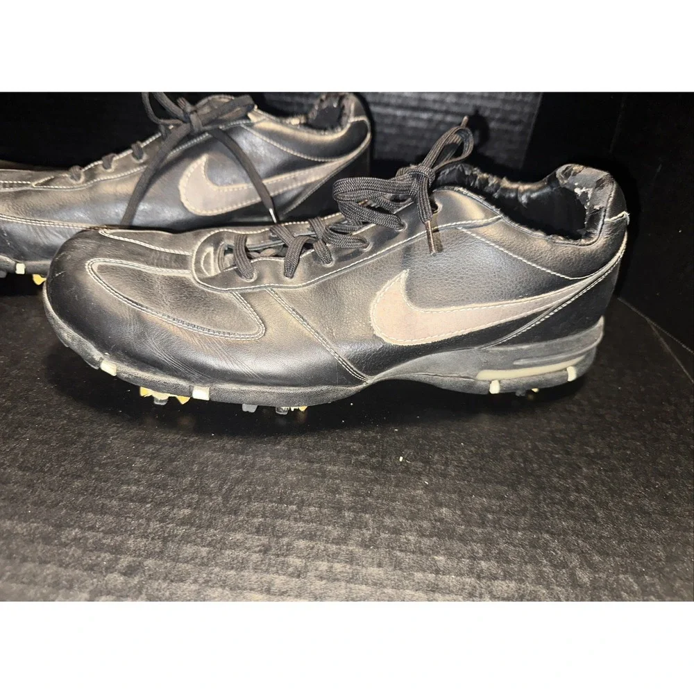 Nike Golf Shoes Sz 13 Men's Black - Picture 2 of 9
